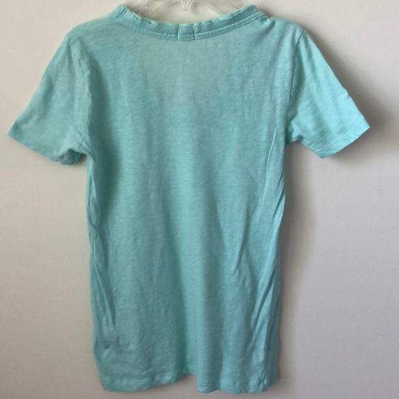 J Crew Frayed Ruffle T Shirt - Picture 4 of 6